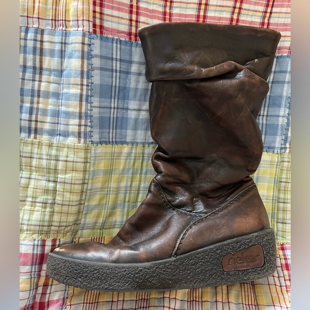 Rieker Shearling Winter Boots